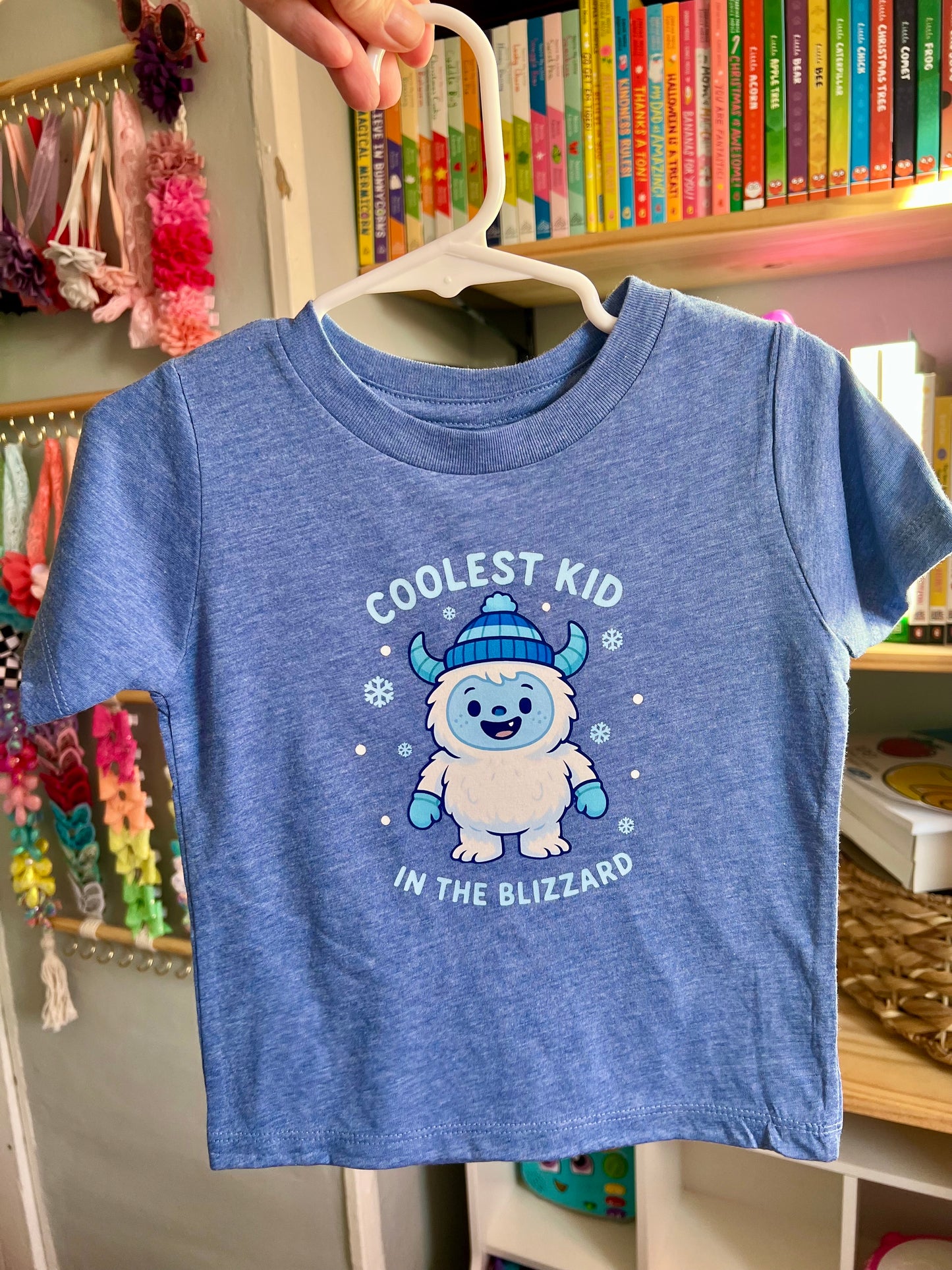 "Coolest Kid In The Blizzard" Baby/Toddler T-shirt