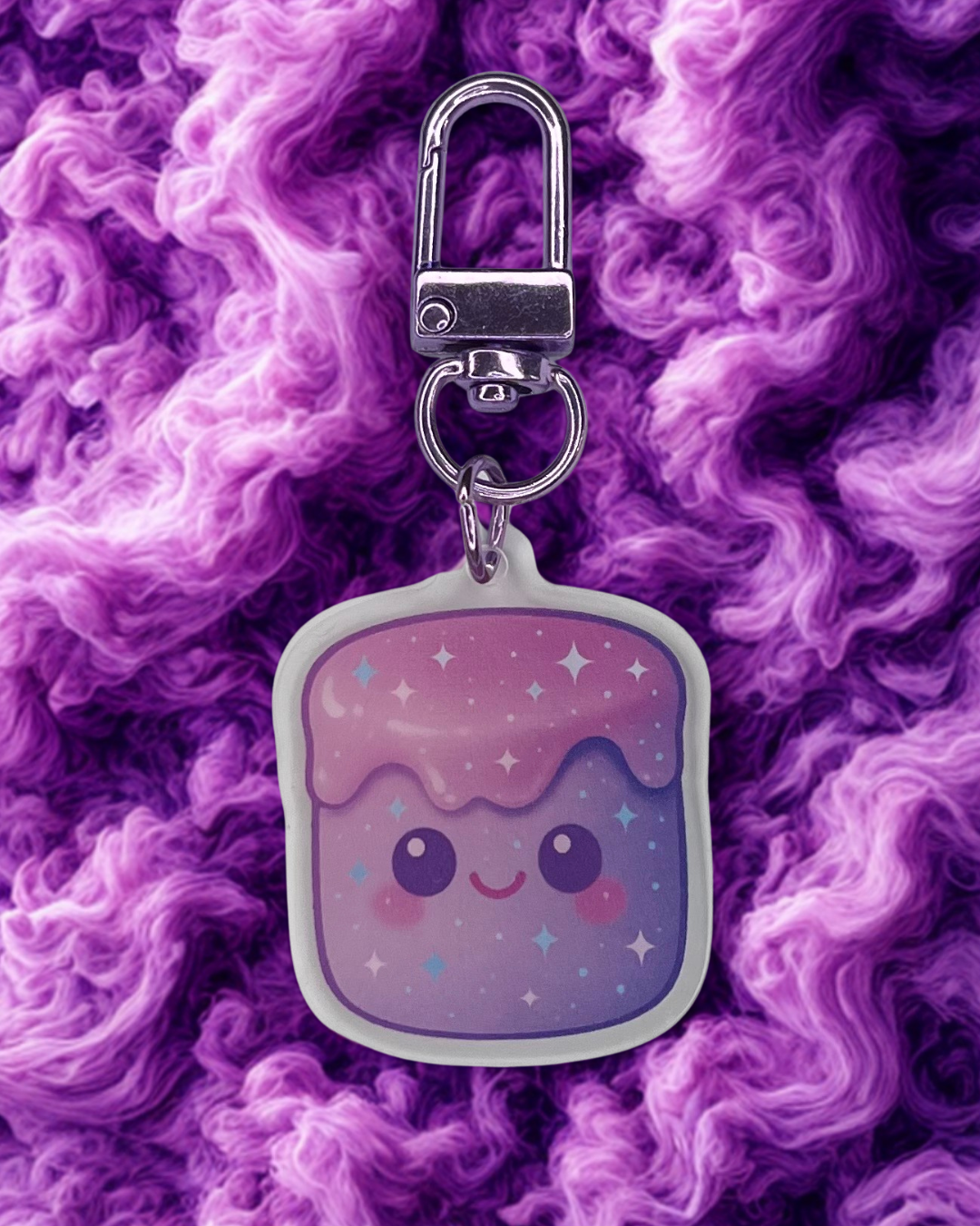Magical Marshmallow Acrylic Keychain