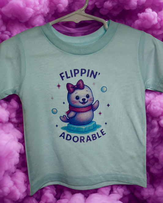 "Flippin Adorable" Baby/Toddler T-Shirt